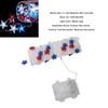 Independence Day Decor LED String Lights Battery Operated 9.8ft 40
