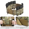 PETAC GEAR Carry Elastic Cummerbund,8 AR Mag Pouches for Vest
