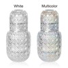 BFYDOAA Bedside Water Carafe with Tumbler Glass - Crystal Pitcher