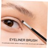 Healvian 6Pcs Flat Eyeliner Brushes Durable Eye Makeup Tools for