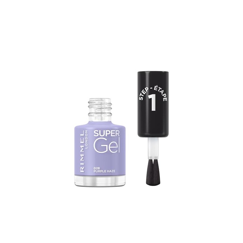 Rimmel London Super Gel Nail Polish 028 Purple Haze