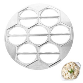 Dumpling Mould Tools Manufacturer, Pelmeni Shape Metal, Filled Dumpling Machine, Pilimeni Mould, Ravioli Dumpling Maker, Bakery Tools, for Kitchen, Cooking (14 Holes)