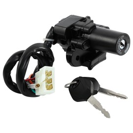 TCT-MOTORPARTS Ignition Switch Lock Key Fits for Kawasaki ZX6R ZX7R ZX750 ZX9R ZX900 ZZR400 ZZR600