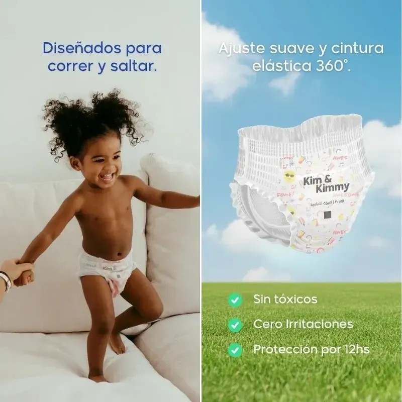 Calzon Entrenador Kim & Kimmy Etapa 6 - Pack 2