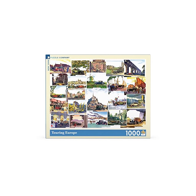 New York Puzzle Company - General Motors Touring Europe -