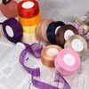 PATIKIL Sheer Organza Ribbon 51/64 Inch 50 Yard, 4 Roll