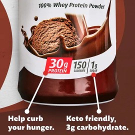 Premier Protein Whey 17 Serv | Malteada de Chocolate | Alta en Proteína, Baja en Azúcar | Vegana y Sin Gluten | 695g