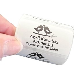 Custom Stickers, Birds Return Address Labels, Address Stickers, Several Designs, 2x1 inch labels, Several Font Choices