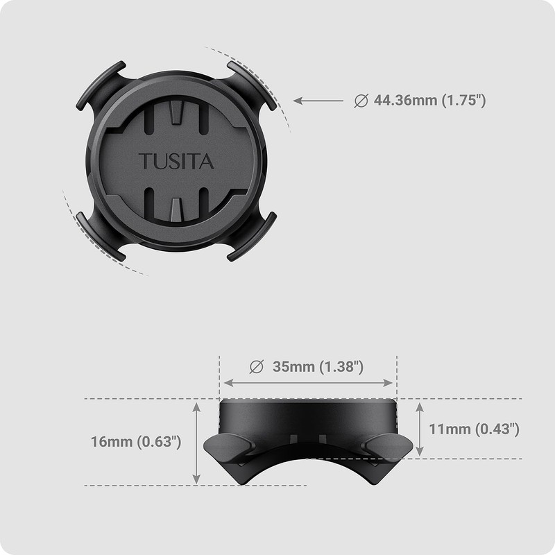 TUSITA Stem Mount Compatible with Wahoo Elemnt Bicycle Computer, Pack