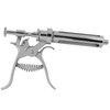 SemiAutomatic Metal AntiRust Livestock Injection Syringe for Veterinary Equipment(30ml Syringe