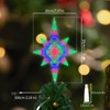 LAMPHOME Christmas Tree Topper (11 Inch 41 LED Twinkling Multicolor)