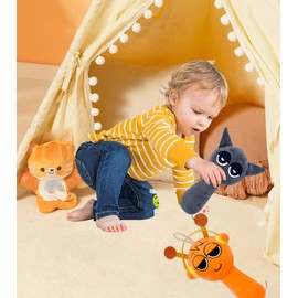 T TAKONE Set of 2 Sprunki Cuddly Toy, Sprunki Plush Toy, Cuddly Toy Gift for Boys and Girls