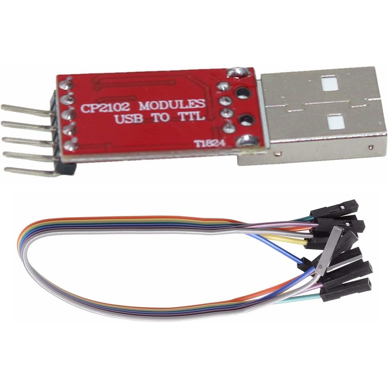 A-DIGISHUO 2pcs CP2102-integrated USB 2.0 to TTL UART serial converter