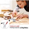 Toggle Clamp, Hand Tool Toggle Clamp GH-12130 100KG/220lbs Adjustable Antislip