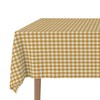Martina Home - Vichy Teflon Tablecloth - Gold - 140