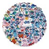 Stitch 100 Calcomanias Stickers Pvc Contra Agua