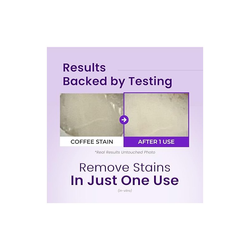 HIMALAYA PINKSALT Purple Toothpaste - Deep Stain Remover with Fluoride,