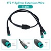 1T2 Y-Splitter Extension Wire with Julet Type 5pin Connector for