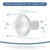 Universal CPAP Inline Filter Machine Bacteria Filter, Compatible with CPAP