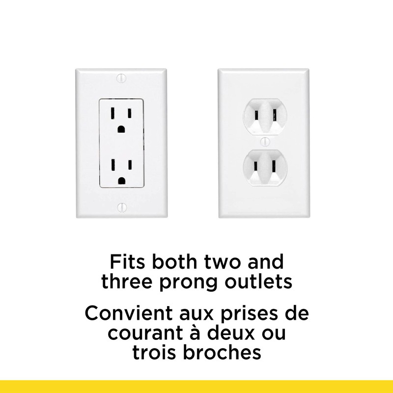 Safety 1st Crystal Clear Plug Protectors-12pk