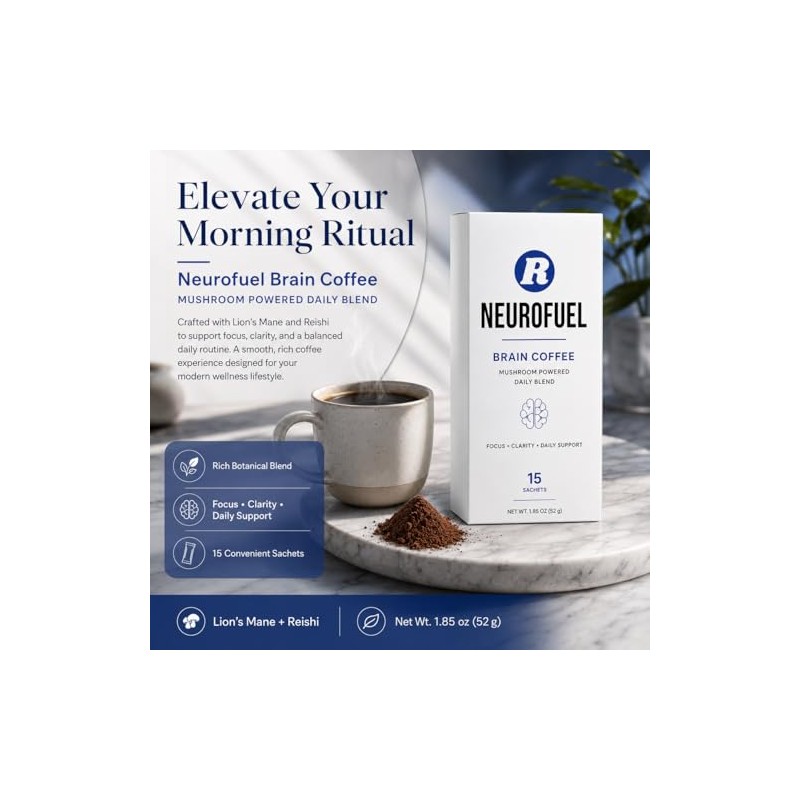 Restural Coffee, Smooth Daily Coffee Alternative with Botanical Ingredients, Easy