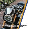 Motorcycle Windshield Airflow Wind Deflector Spoiler Trim for CB125R CB