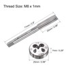 TOP-VIGOR M8 x 1mm Metric Left Hand Tap and Die