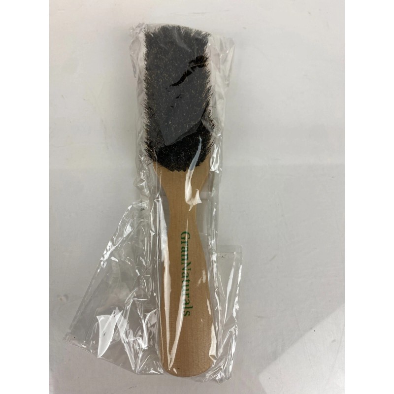 GranNaturals Mens Boar Bristle Hair Brush - Natural Wooden Club