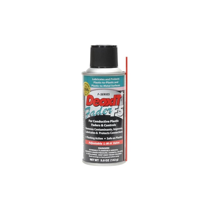 Hosa F5S-H6 CAIG DeoxIT FaderLube, 5% Spray, 5 oz