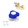 Healeved 3pcs Portable Plastic Tablet Cutter Pulverizer for Easy Swallowing