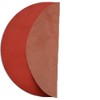 Genuine Leather Turntable Platter Mat - Orange