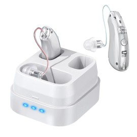 K&FCOPTEE Noise Cancelling Digital Rechargeable Hearing Aids Invisible Sound Amplifiers