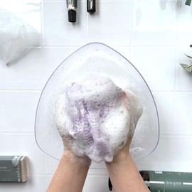 KIYOI Fluffy Marshmallow-like Foaming Corn Body Towel Fluffy (Blue)
