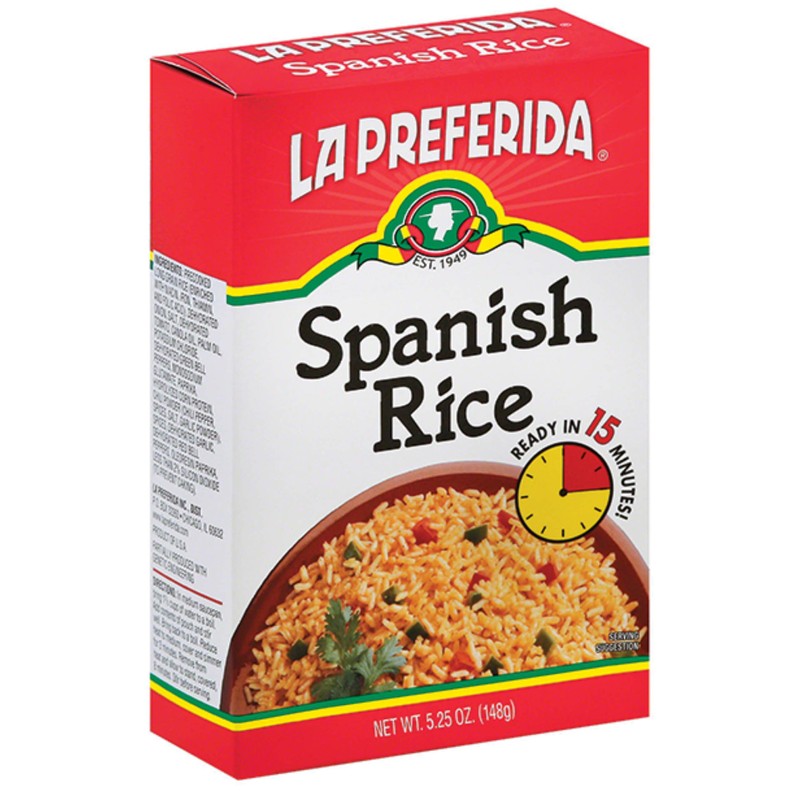 La Preferida Spanish Rice in a Box, 5.25 oz, (Pack