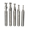 ChaRLes 5 Pieces 2 Flute 2/3/4/5/6 mm 6 mm Shank