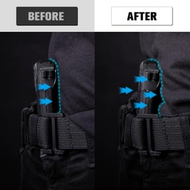IWB Holster Wedge-Holster pad That Improve Comfort & Concealment-Appendix Carry Wedge fit All Brands of Gun Holster (Standard)