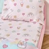 Catherine Lansfield Kids Forever Together Double Fitted Sheet Pastel