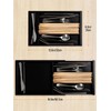 Kunoli Cutlery Organiser, Expandable Cutlery Tray (Black)