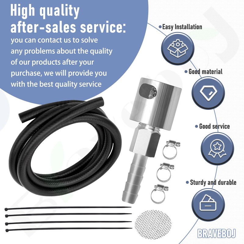 Remote Mount Vent Valve for Fuel Tanks - w/Mounting Valve