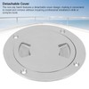 4 Inch Hatch 316 Stainless Steel Round Non Slip Inspection
