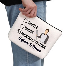 PYOUL Dylan O Inspired Gift Mentally Dating Dylan O Makeup Bag Stiles Stilinski Fan Cosmetic Bag Dylan O Merch (Dylan O B EU)