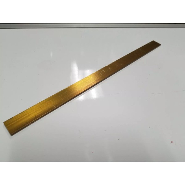 Unbranded 1/8" x 3/4" C360 BRASS FLAT BAR 12" long