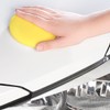 Lescars Auto Wasch-Schwamm: 6er-Set Auto-Polierschwamm (Auto Putzset, Autoschwamm, Kratzer Entferner)