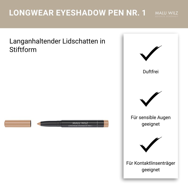 Malu Wilz Dekorative Longwear Eyeshadow Pen 1 golden sandy beach