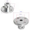Ohamtes 4Pcs Inner Shaft 4mm Rigid Flange Coupling Length 13mm,