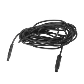 A ABSOPRO Verlängerungskabel für Rückfahrkamera 4 Pin 13ft 4m Dash-Kamera-Kabel Auto-Rückfahrkamera Schwarz