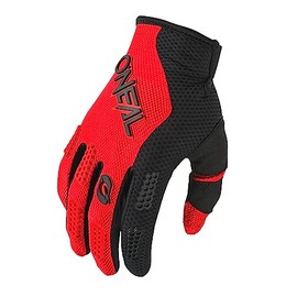 O'NEAL Bicycle & Motocross Gloves MX MTB FR Downhill Fit Breathable Material Element Youth Glove Racewear V.24 Children Black Red Size L