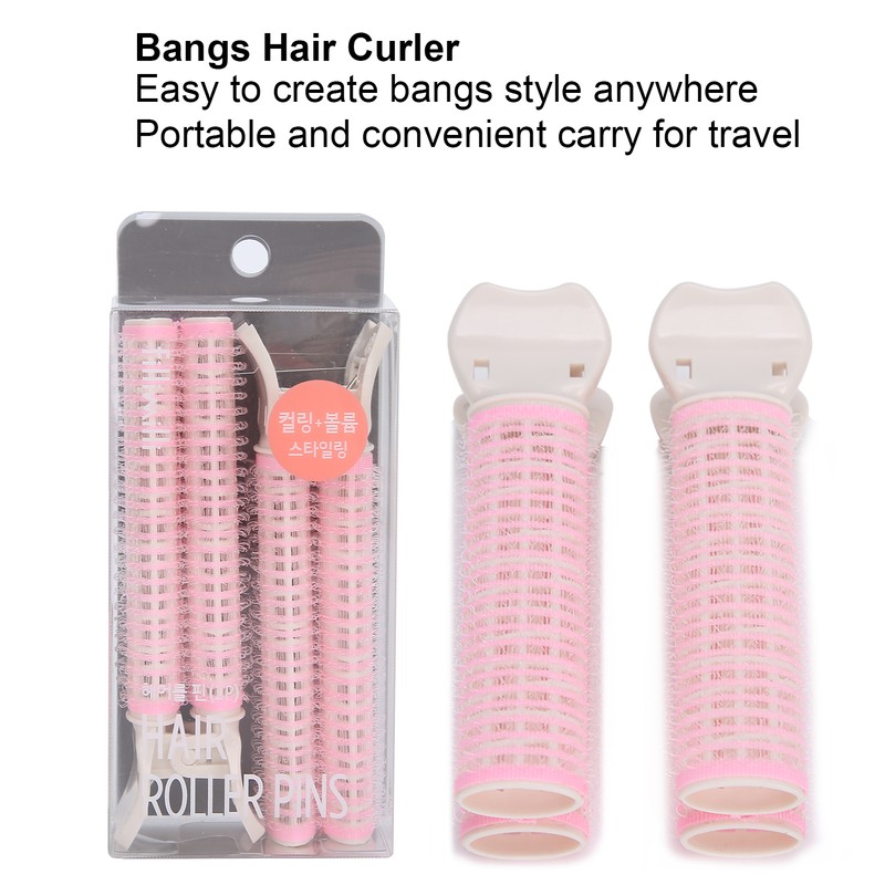 2pcs Bangs Hair Curlers Rollers Hairstyle Hairdressing Hair Curler Rollers