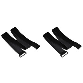 SPILOOPS Binding Fastening Belt, Strong Tape Type, Buckle Included, Extendable, Versatile and Convenient Flexible Strap, 2 Pieces (Width 2 x 39.4 inches (5 x 100 cm)