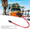 5Pcs Car Fuse Holder Connector Mini Heavy Duty Wire Extension